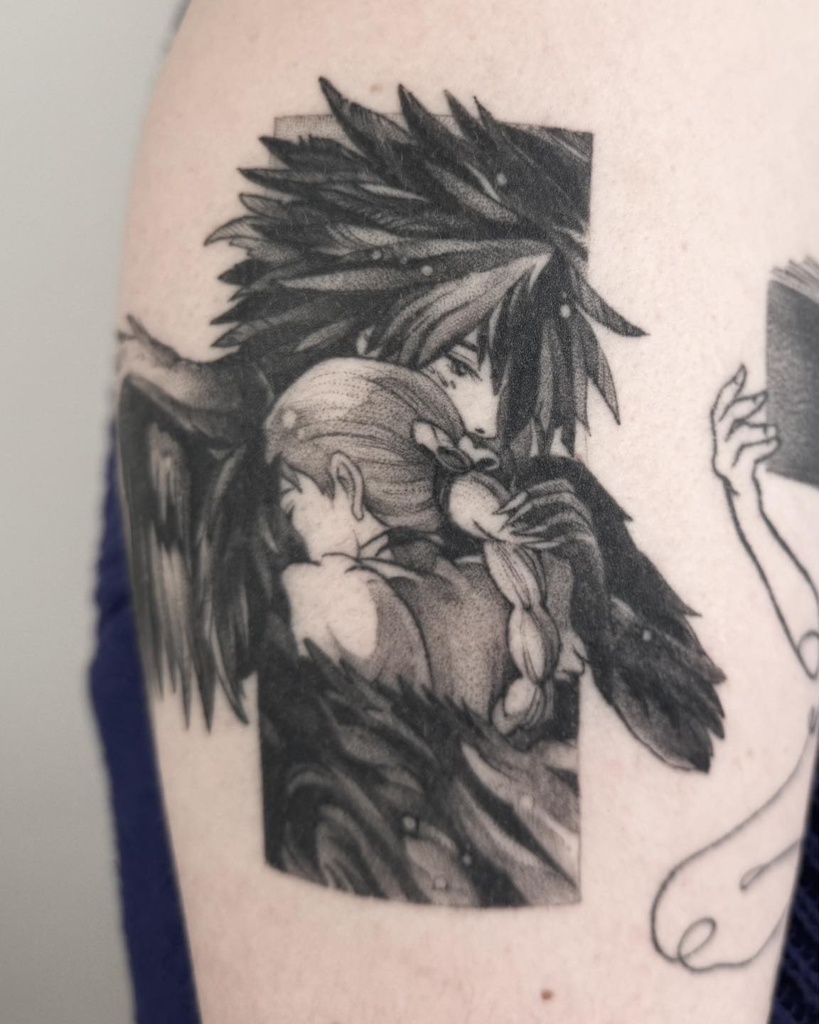 Wygojony tatuaż Ghibli