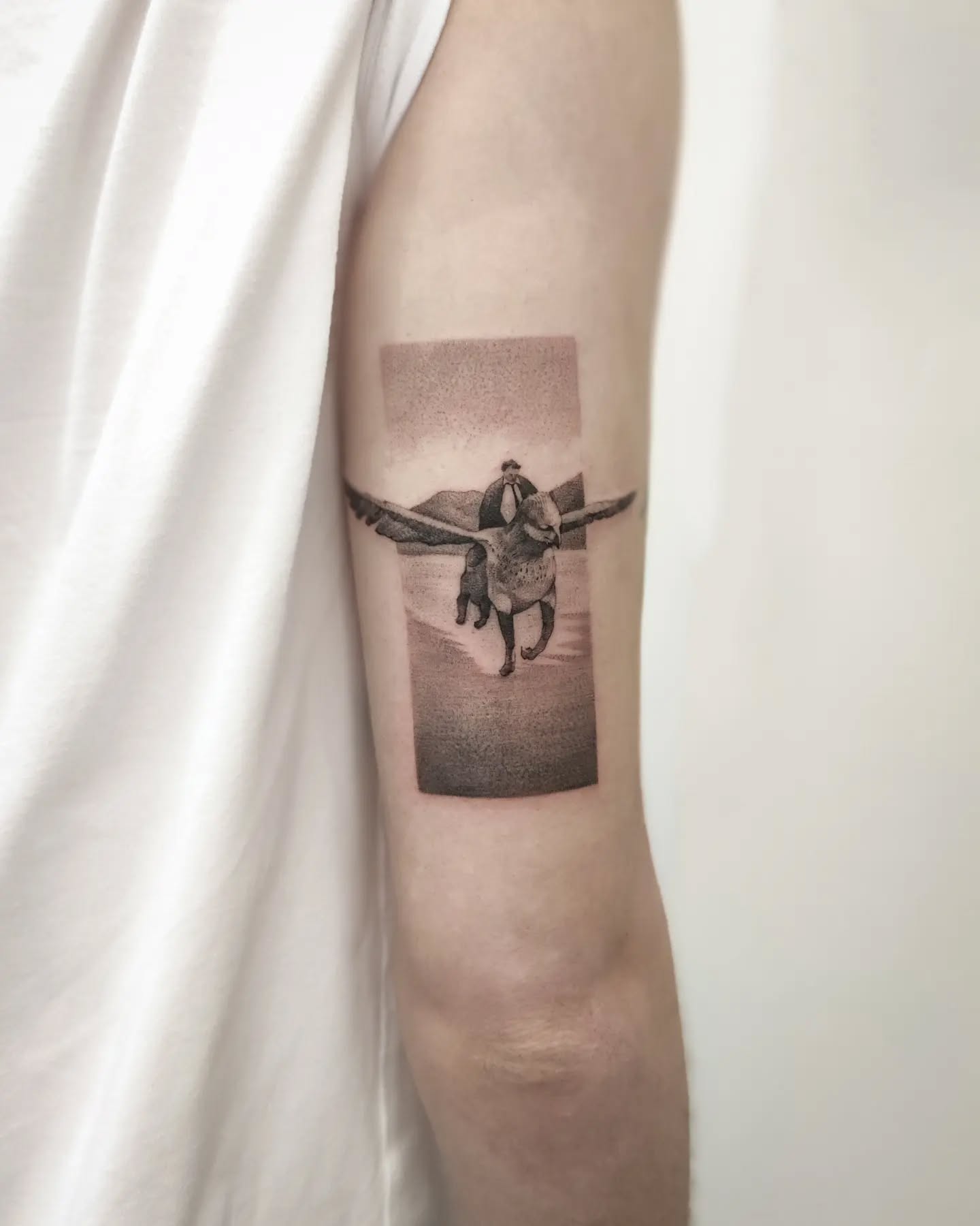 Tatuaż Harry Potter dla Karola