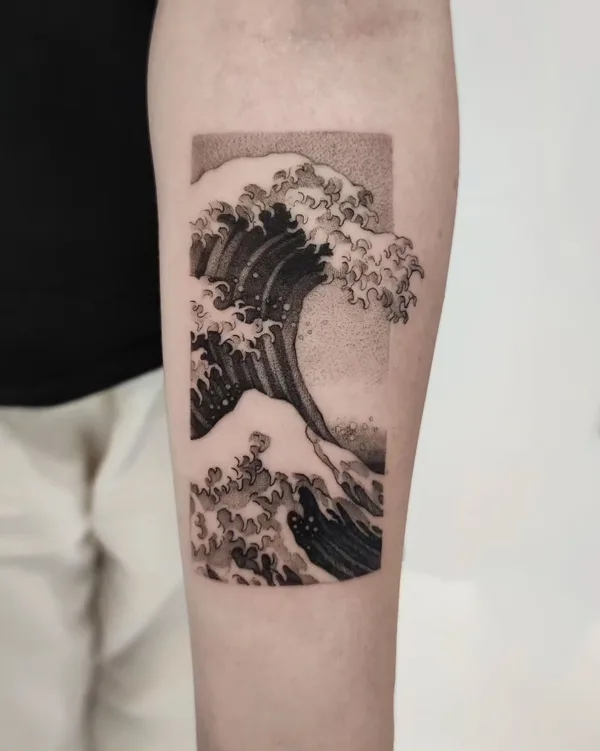 Projekt z 10/03/2024 - Wielka fala w Kanagawie 🌊.