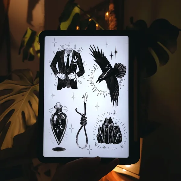 Projekt z 10/26/2021 - Porcja wolnych wzorków 🖤✨