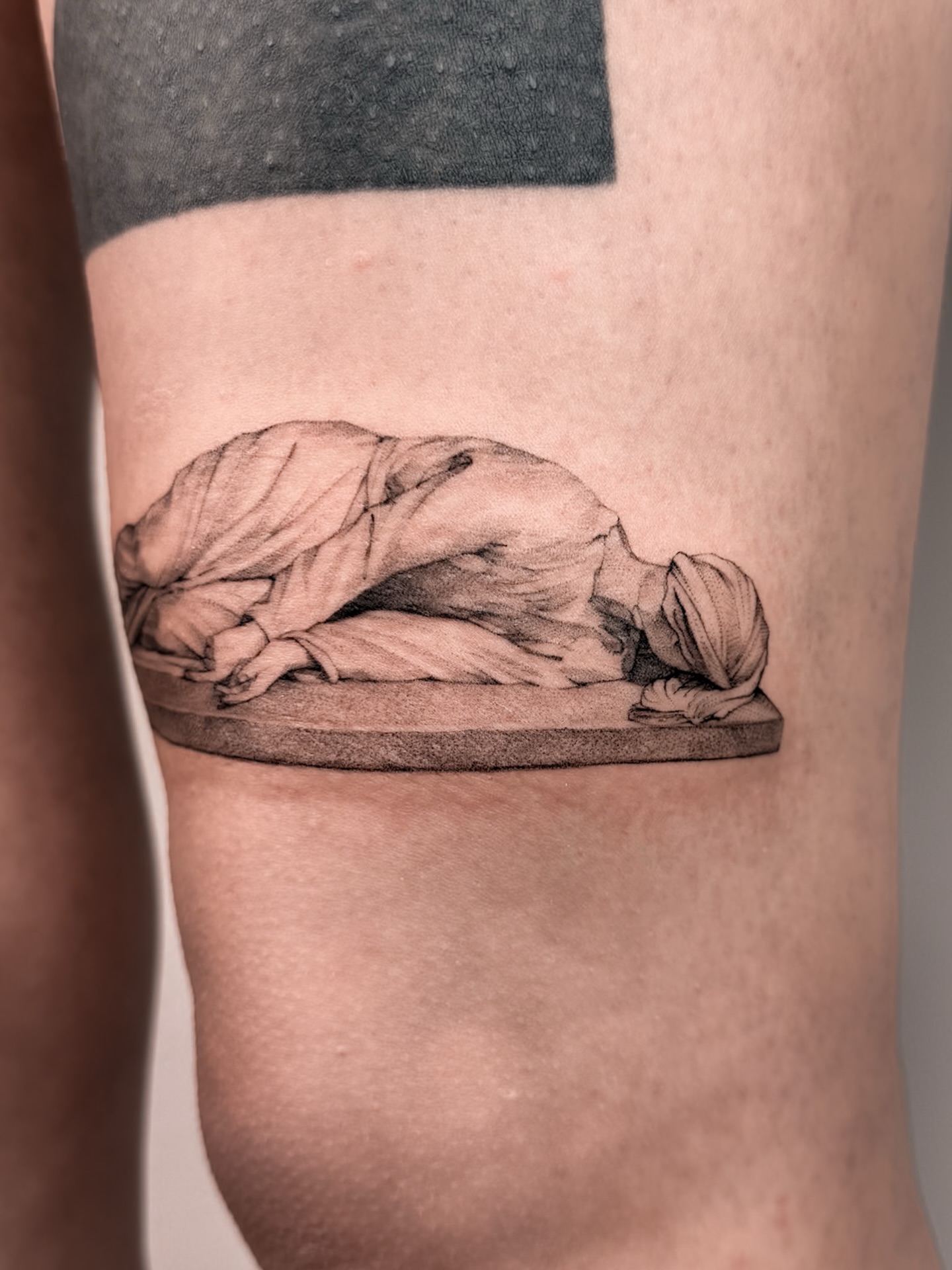 Rzeźba św. Cecylii, której nie znałam wcześniej, a... - Slide 1