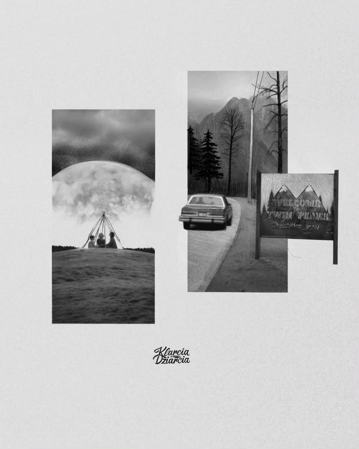 Kadry z Twin Peaks i Melancholii
