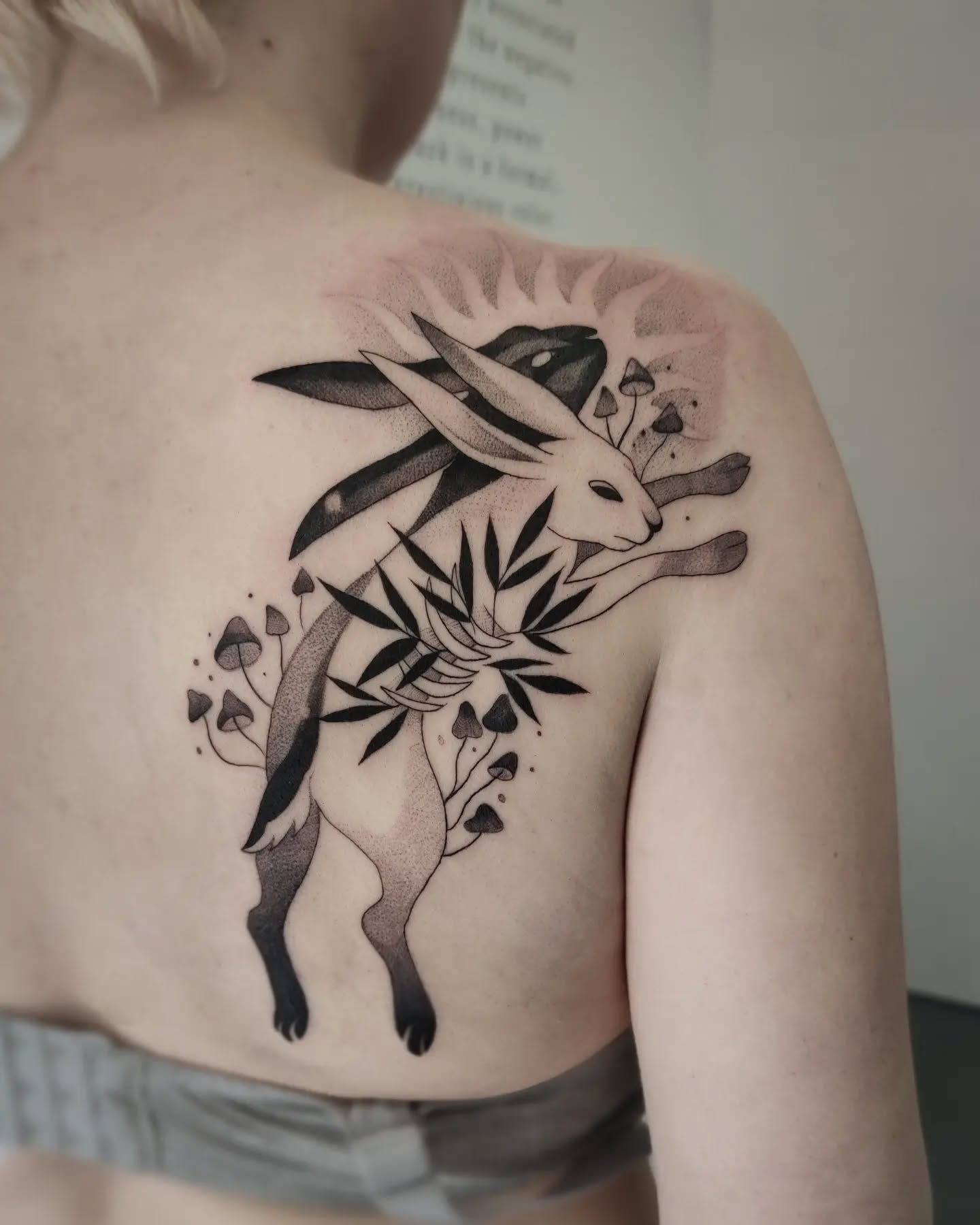 Tatuaz z zajacem